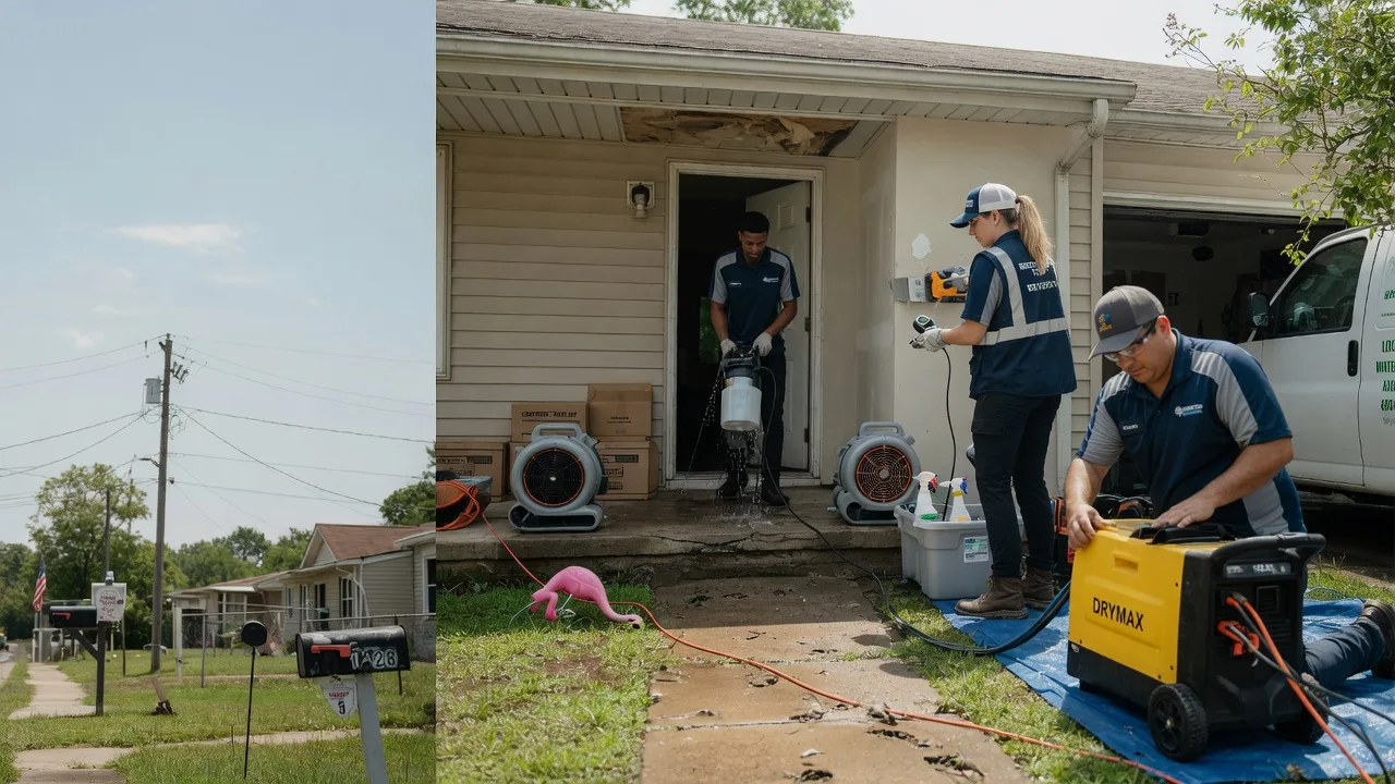 Storm Damage Water Removal in Oakfield, TN near me
